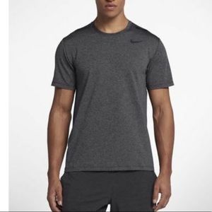 Dark heather gray Nike Dri-Fit T-shirt, Size L